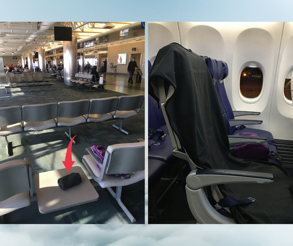 Yes! - SeatSpin Covers Airplane Seats