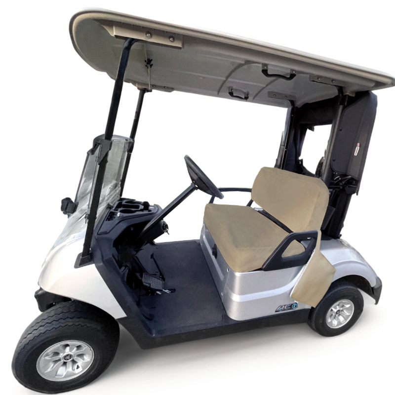 Golf Cart Slip On Seat Bottom And Back Cover Set