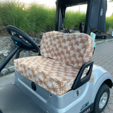 Golf Cart Slip On Seat Bottom And Back Cover Set