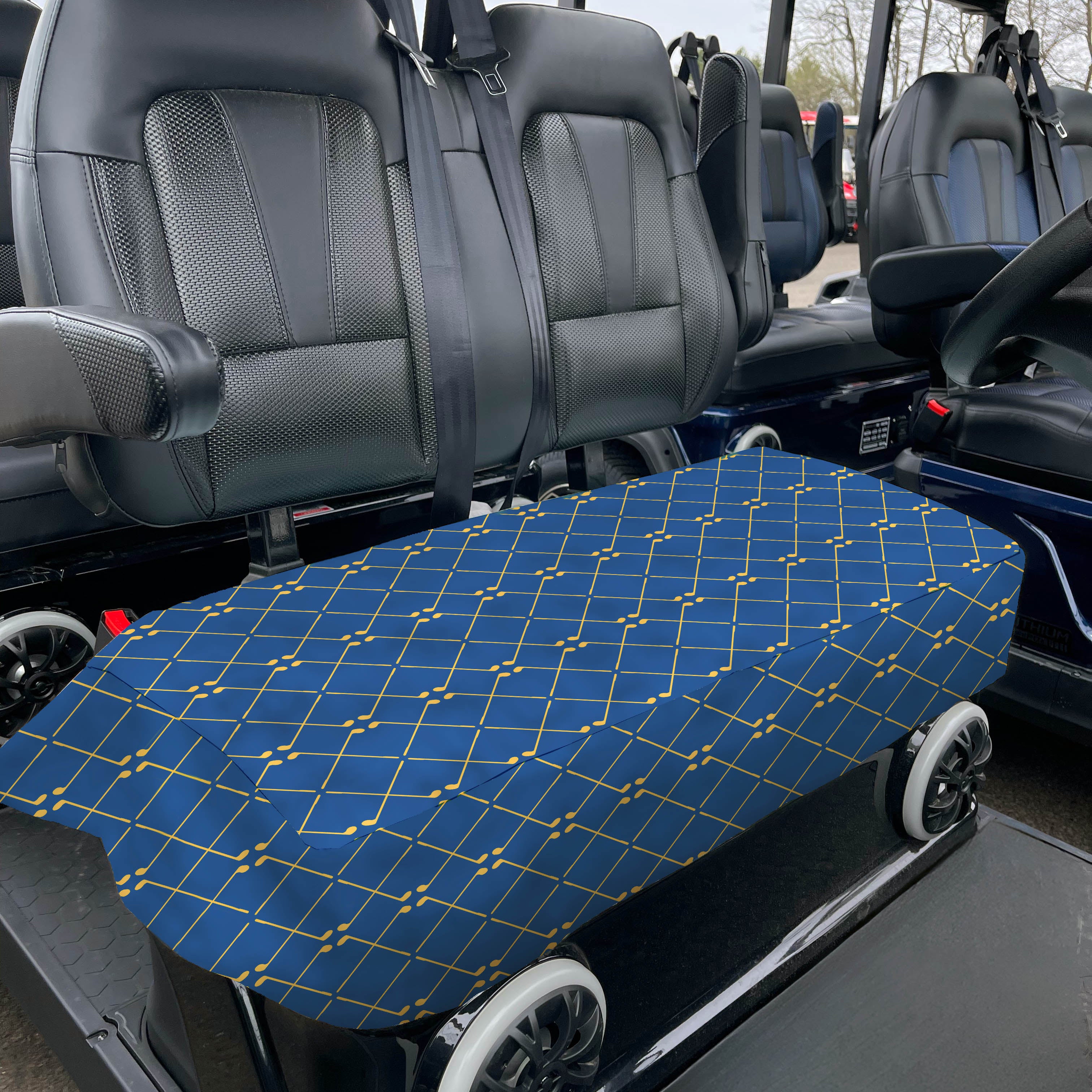 Golf Cart Slip On Seat Bottom Covers