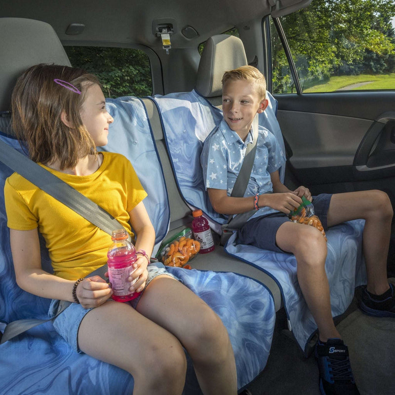 SeatSpin:Cool Blue Marble Waterproof Seat Cover