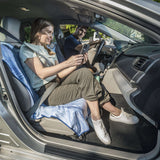 SeatSpin:Cool Blue Marble Waterproof Seat Cover