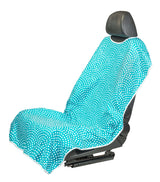 SeatSpin:Original Quick-Dry SeatSpin Cover,Teal Polka Dot