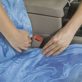 SeatSpin:Cool Blue Marble Waterproof Seat Cover