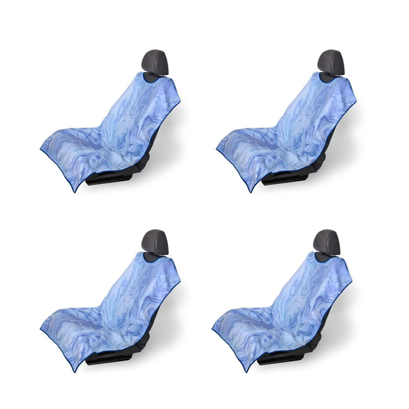 SeatSpin:Waterproof Four For The Road,Cool Blue Marble