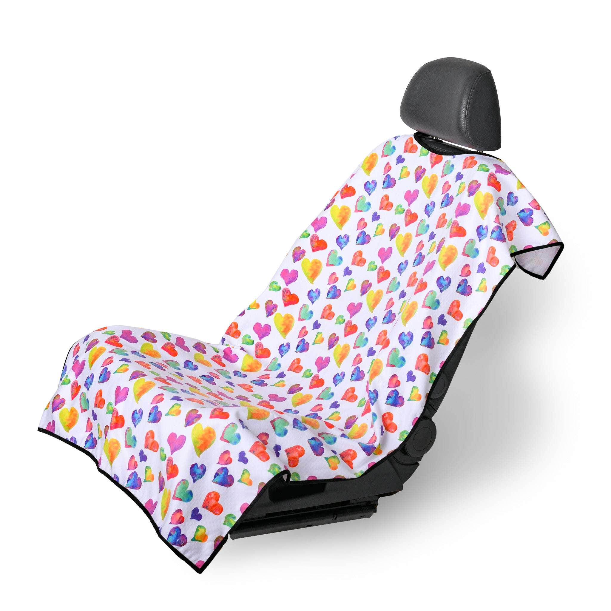 SeatSpin:Original Quick-Dry SeatSpin Cover,Watercolor Hearts