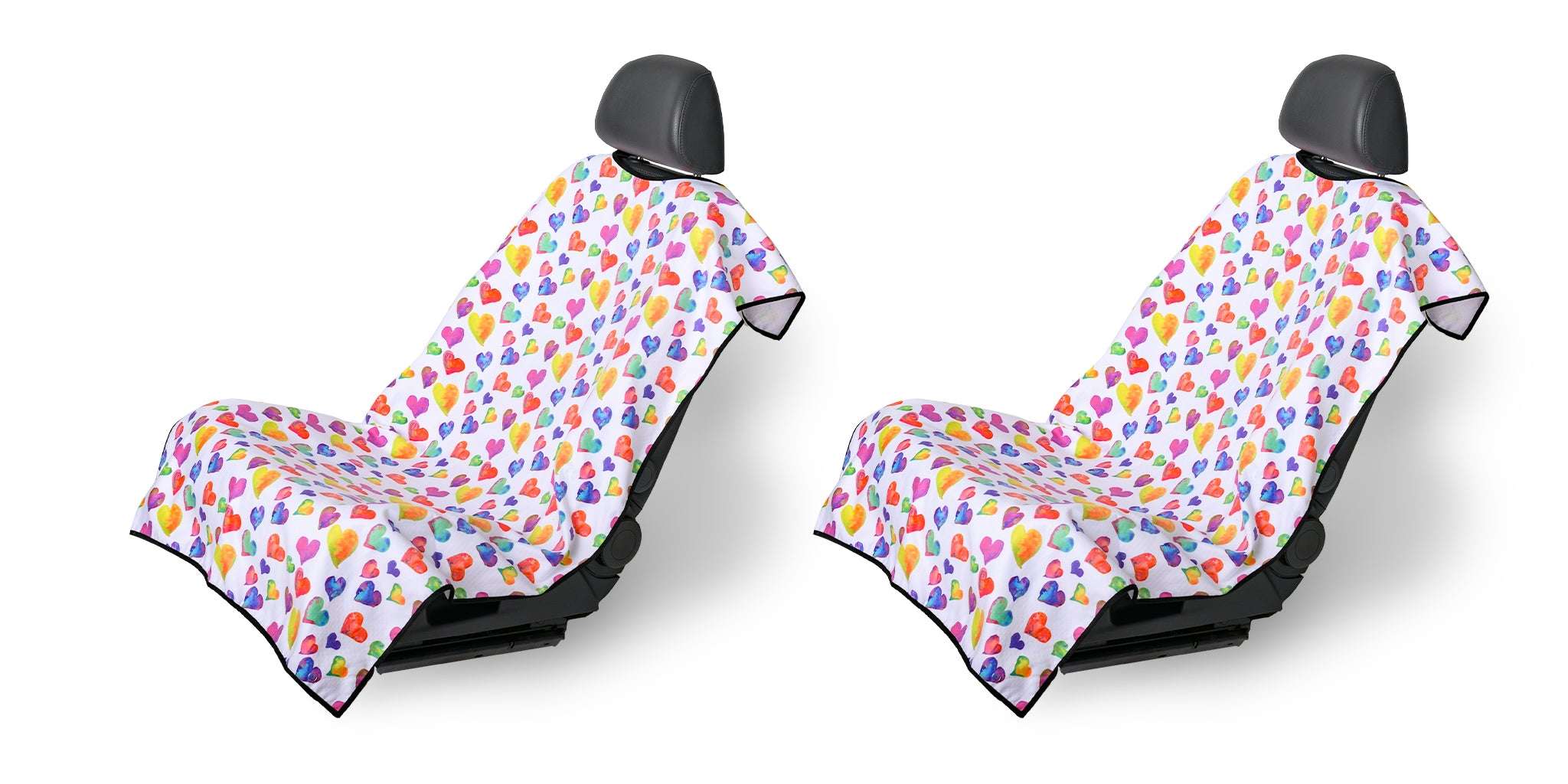 SeatSpin:Two For The Road,Watercolor Hearts