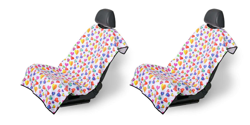 SeatSpin:Two For The Road,Watercolor Hearts