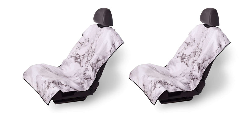 SeatSpin:Two For The Road,Shades of Gray and White Marble